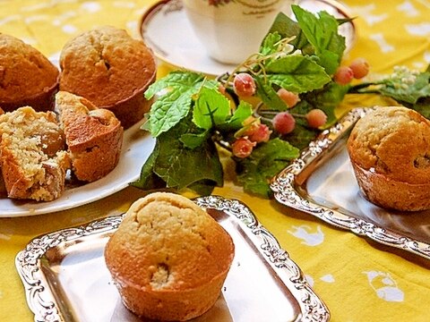 ビックリする程ふわふわ 栗の甘露煮入りカップケーキ レシピ 作り方 By プッチン5903 楽天レシピ